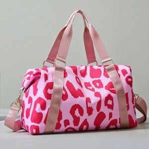 Rose Animal Print Bag